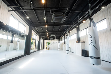 キックボクシングジムstyle泉大津店内の様子